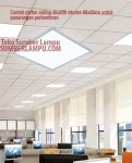 Lampu Panel 60x60cm 36watt Terbaru 6500K
