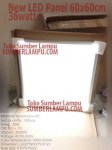 Lampu Panel 60x60 cm 36 watt Terbaru 6500K