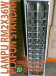 Lampu RM 2x36 watt Mirror Louver
