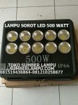 lampu tembak sorot led 500 watt
