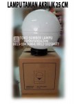 lampu taman akrilik 25 cm