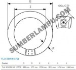 Lampu Ring TL-E 32watt Merk Philips