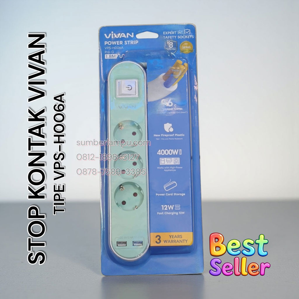 stop kontak merk vivan